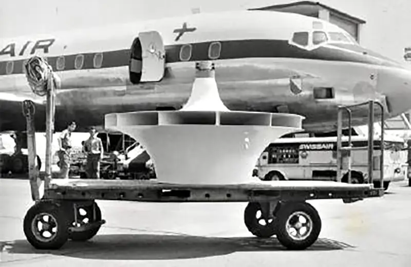 BSK®-Turbine Historie - Kläranlage Buochs 1965